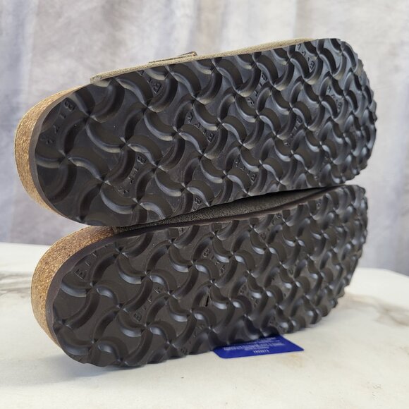 Birkenstock Boston BS TAUPE Clog Narrow Fit Size 41 Men's 8 Women's 10 - Picture 15 of 17